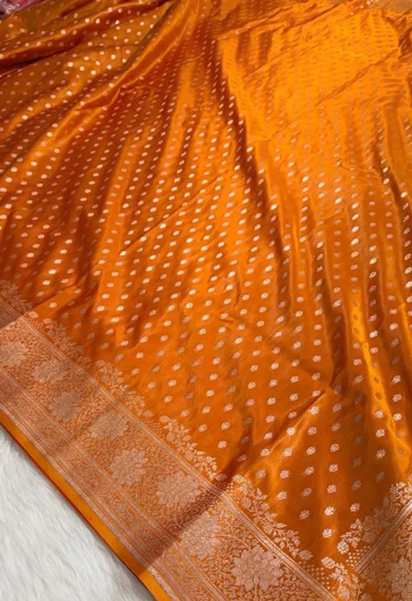 Yellow_Katan_Banarasi_Saree