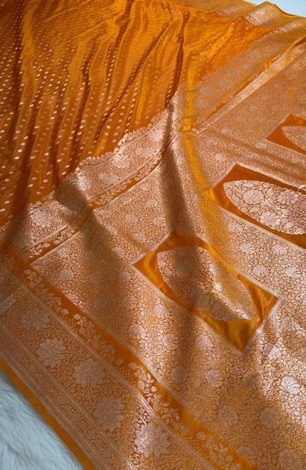 Yellow_Katan_Banarasi_Saree