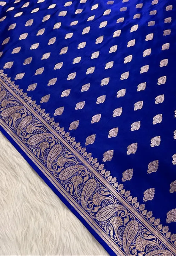 Royal_Blue_Mashru_Banarasi_Saree