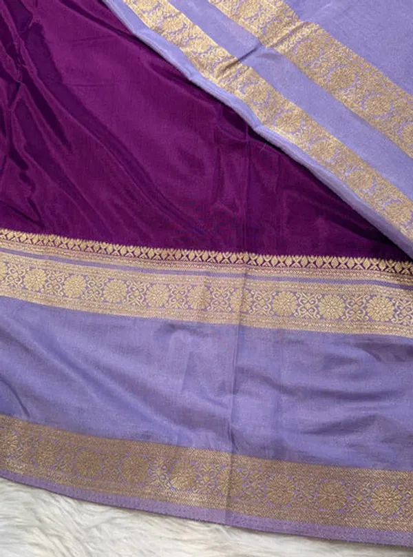 Purple_Semisilk_Banarasi_Saree