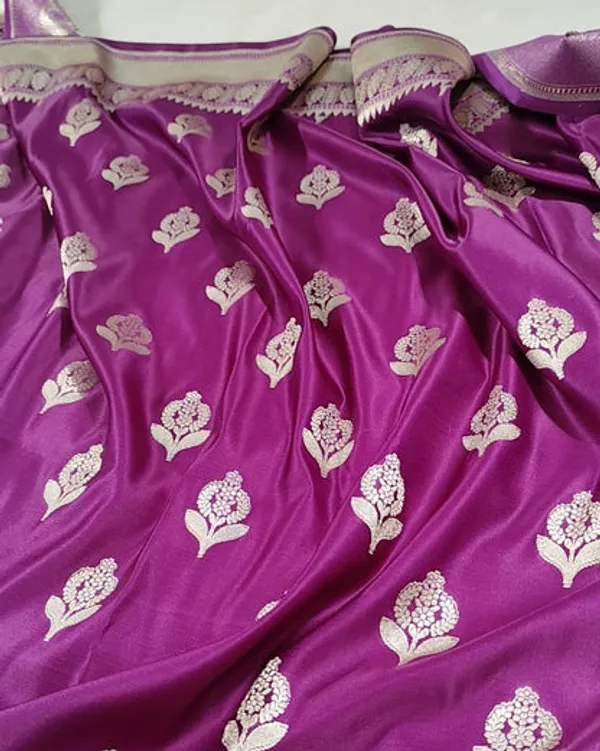 Purple_Mashru_Banarasi_Saree