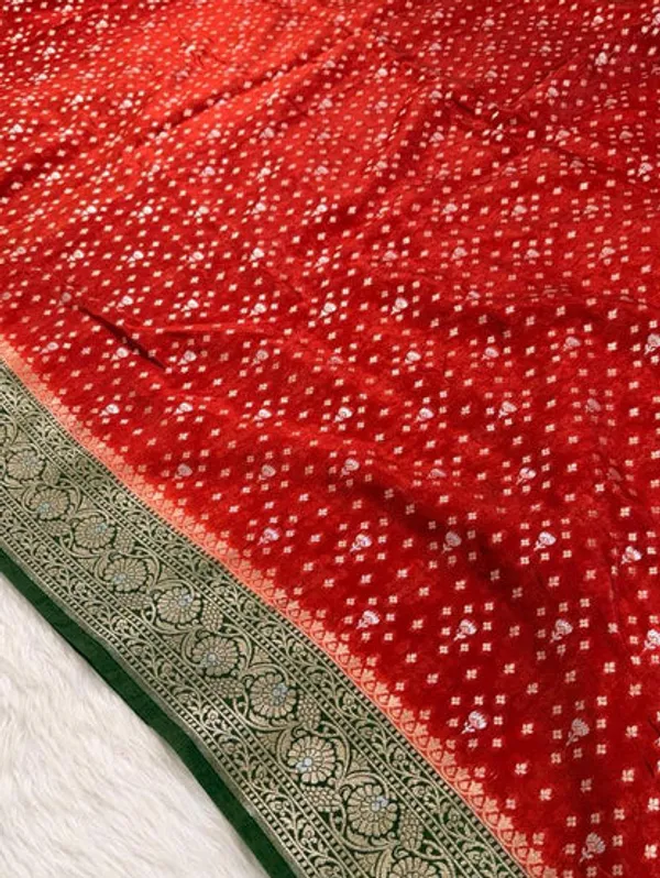 Red_Semisilk_Banarasi_Saree