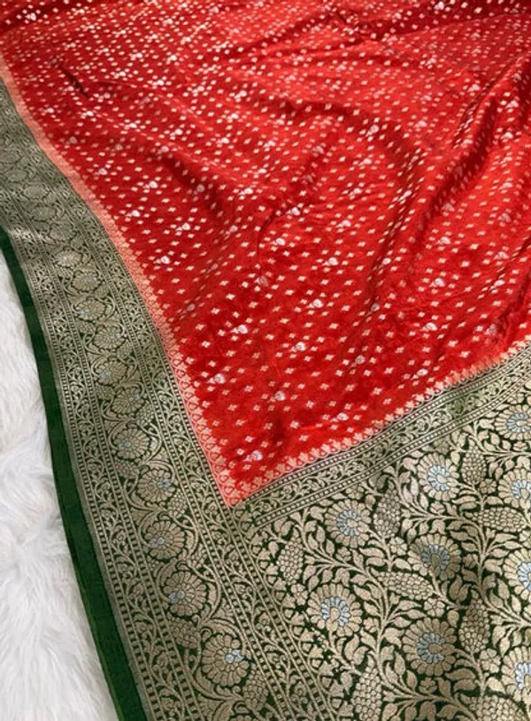 Red_Semisilk_Banarasi_Saree