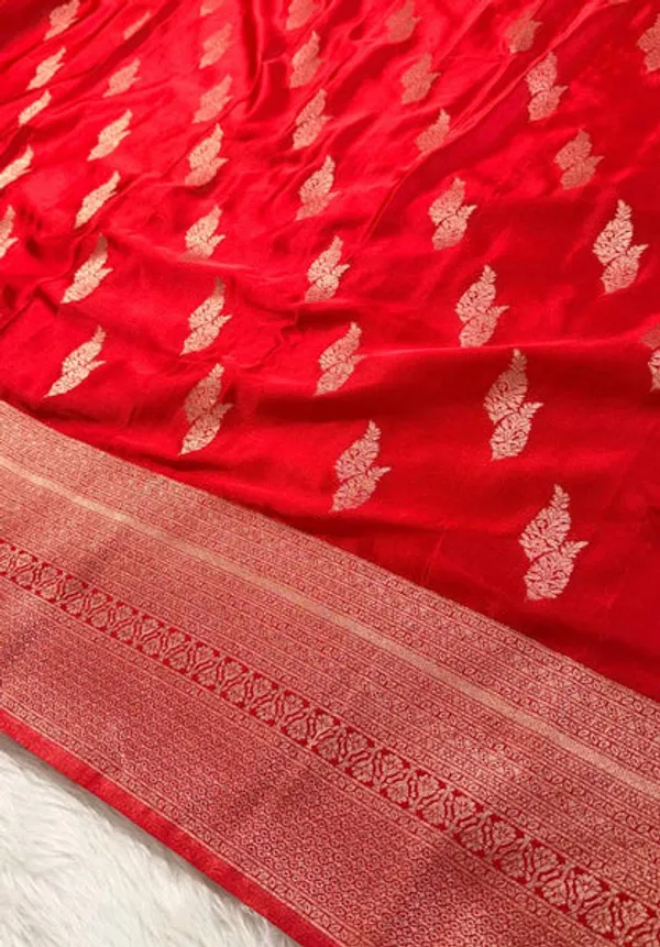 Red_Satin_Banarasi_Saree