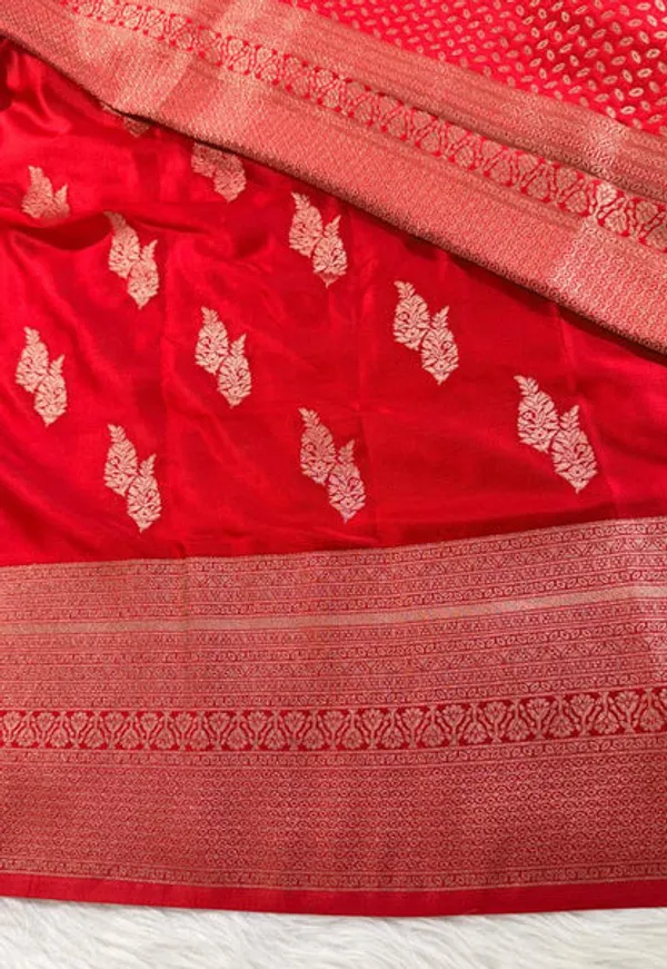 Red_Satin_Banarasi_Saree