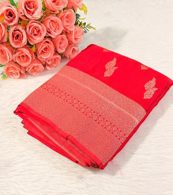Red_Satin_Banarasi_Saree