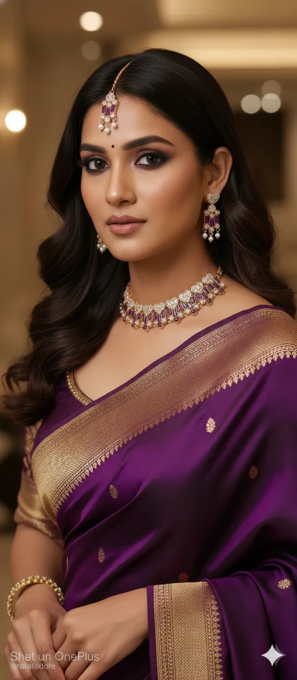 Gold_Tone_Purple_Stone_Bridal_Jewellery_Set_for_Women