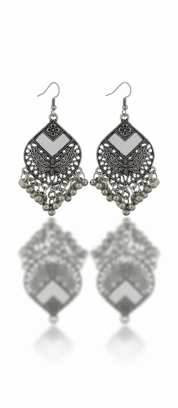 Oxidized_Silver-Tone_Chandelier_Earrings_for_Women
