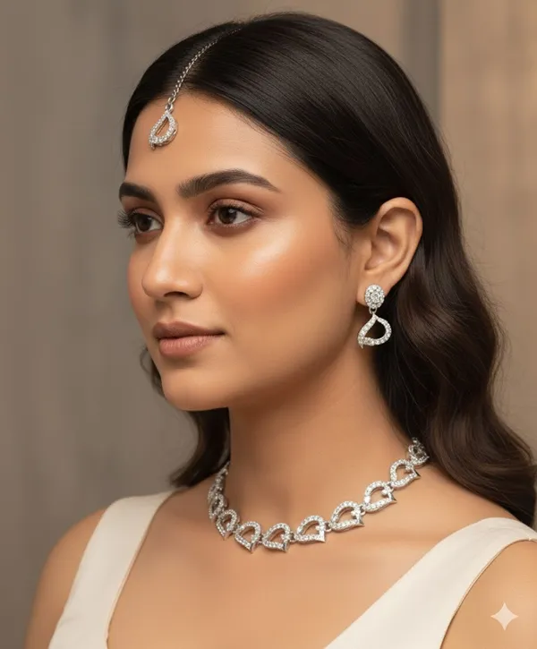Silver_Tone_Stone_Studded_Jewellery_Set_for_Women