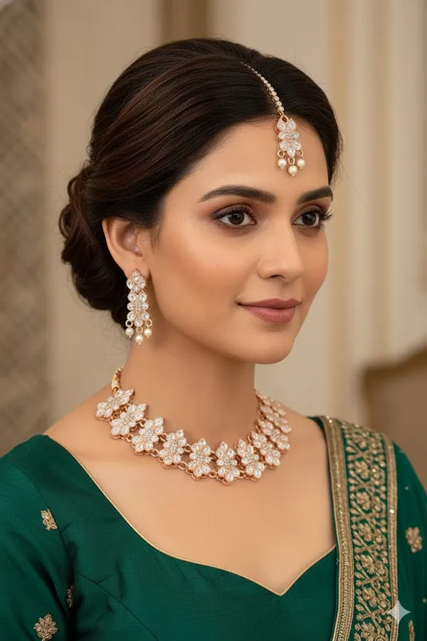Rose_Gold_Floral_Jewellery_Set_for_Women
