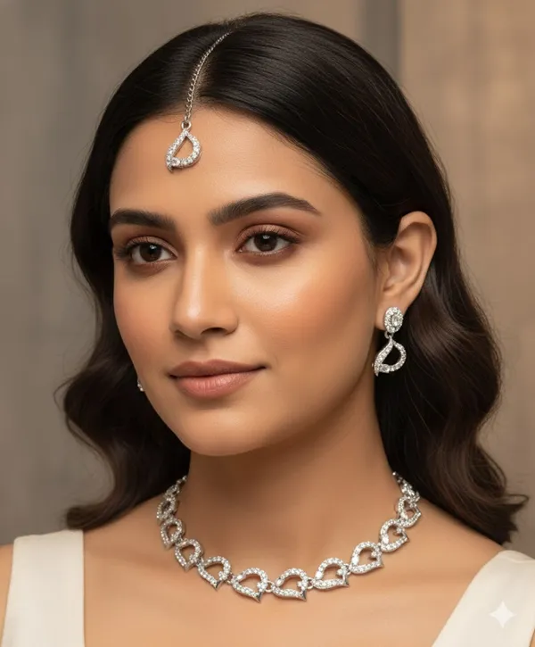Silver_Tone_Stone_Studded_Jewellery_Set_for_Women