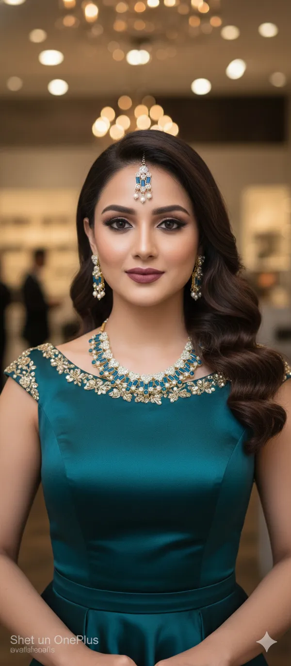 Blue_Gold_Tone_Jewellery_Set_for_Women