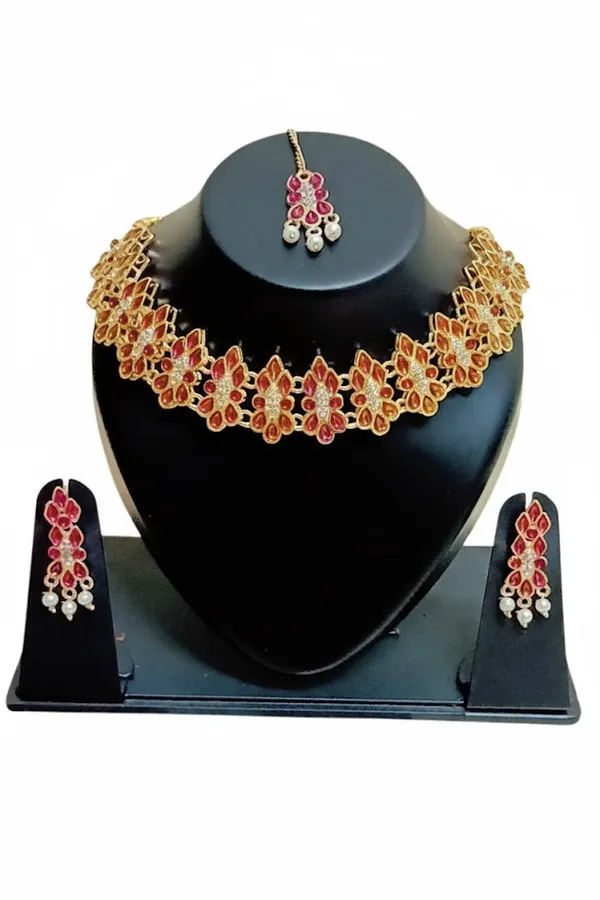 Red_Gold-Tone_Bridal_Jewellery_Set_for_Women