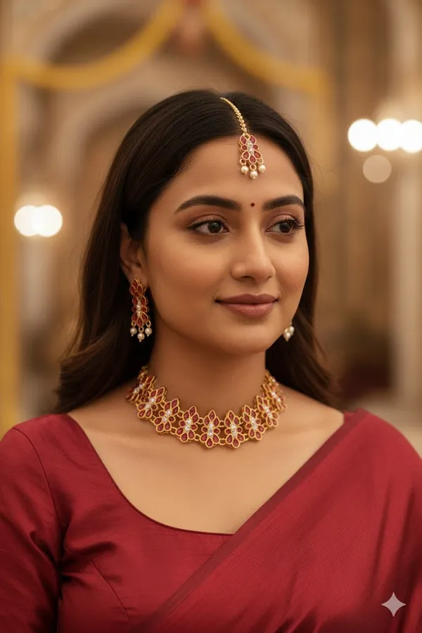Red_Gold-Tone_Bridal_Jewellery_Set_for_Women