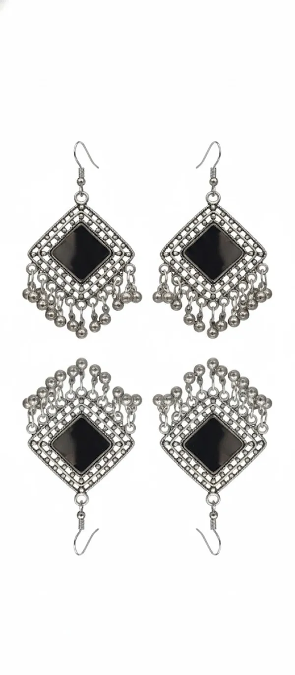 Silver_Oxidised_Square_Dangling_Earrings_for_Women