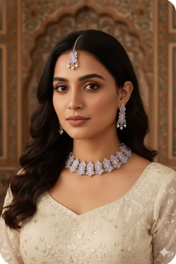 Lavender_Floral_Jewellery_Set_for_Women