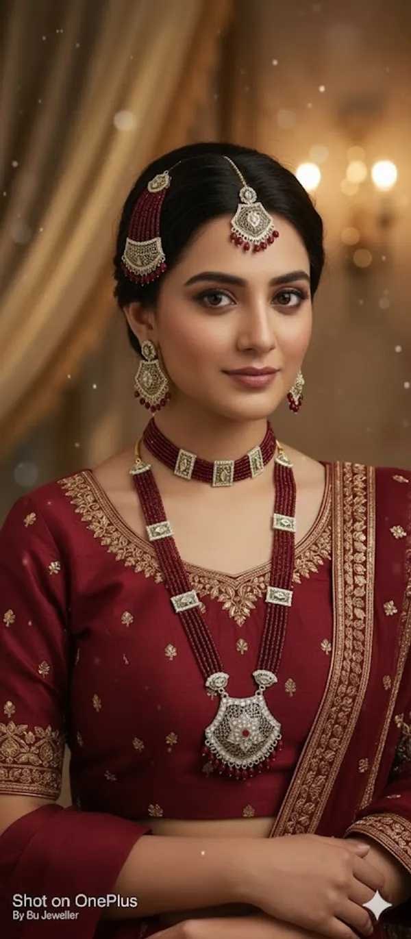 Maroon_Traditional_Bridal_Jewellery_Set_for_Women