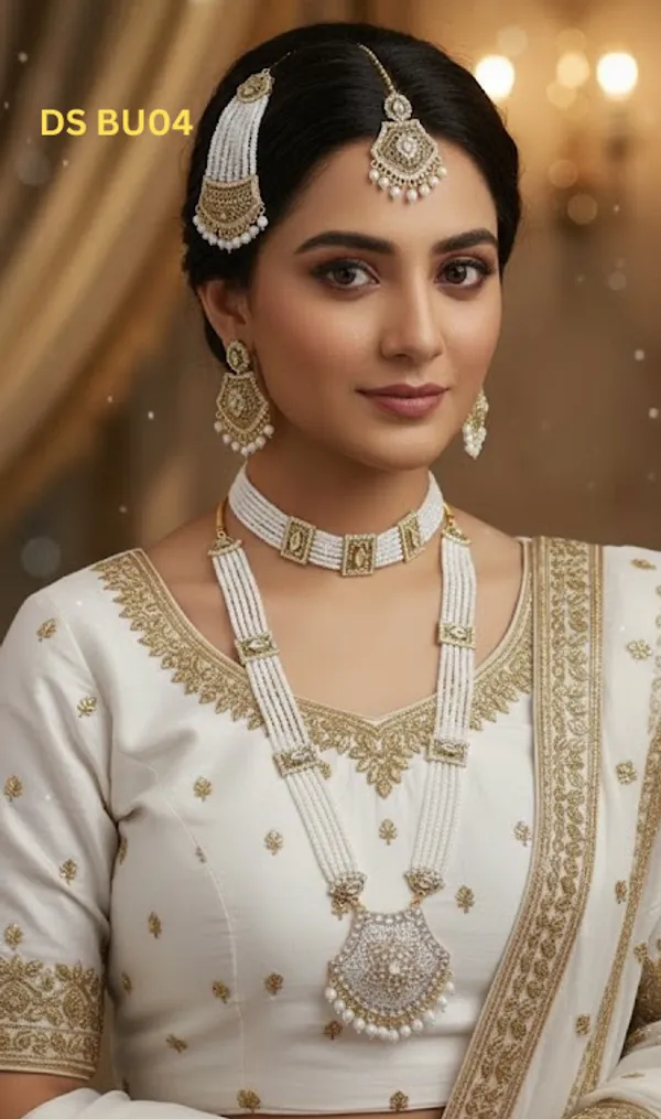 Gold_Tone_Crystal_Bead_Bridal_Necklace_Set_for_Women