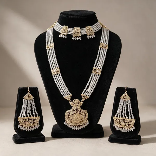 Gold_Tone_Crystal_Beaded_Necklace_Set_for_Women