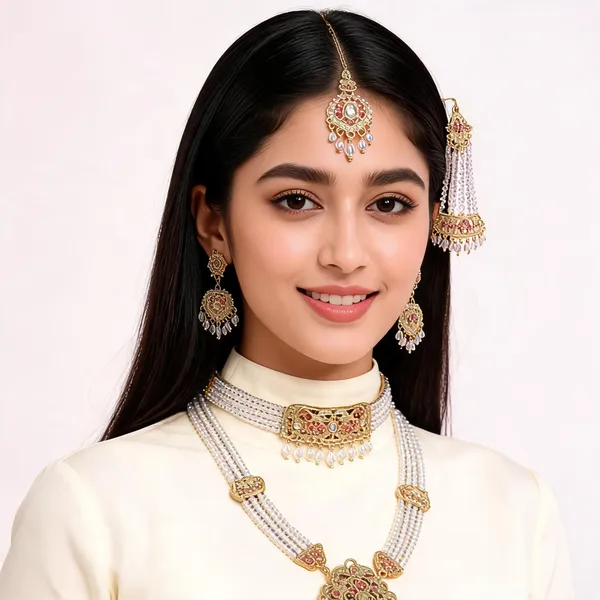 Gold_Tone_Bridal_Jewellery_Set_for_Women