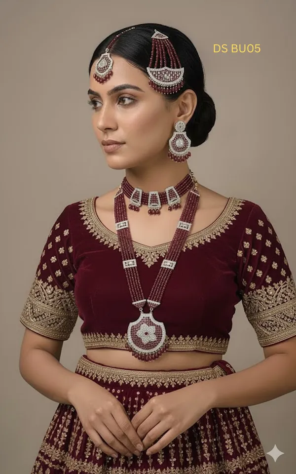 Gold_Tone_Beaded_Bridal_Jewellery_Set_for_Women