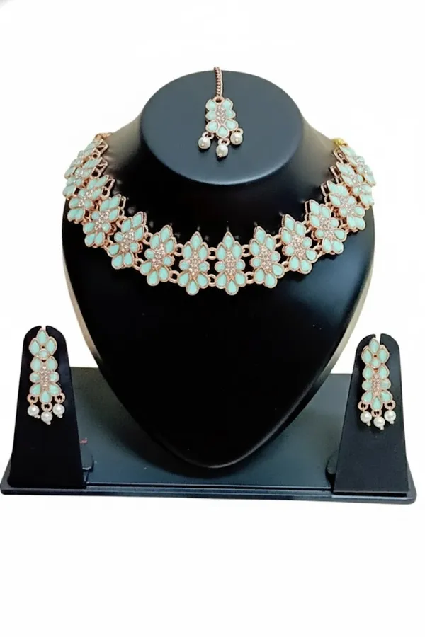 Mint_Green_Floral_Jewellery_Set_for_Women