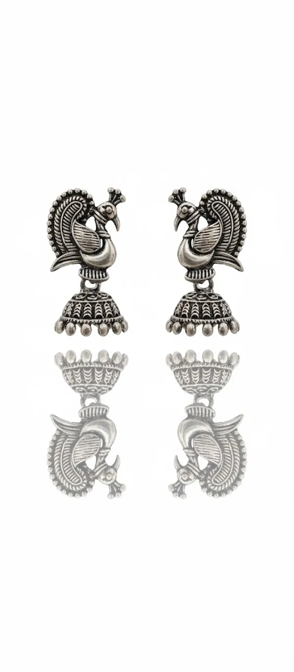 Silver-Tone_Oxidised_Peacock_Jhumka_Earrings_for_Women