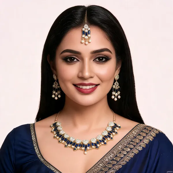 Blue_Stone_Gold_Tone_Jewellery_Set_for_Women