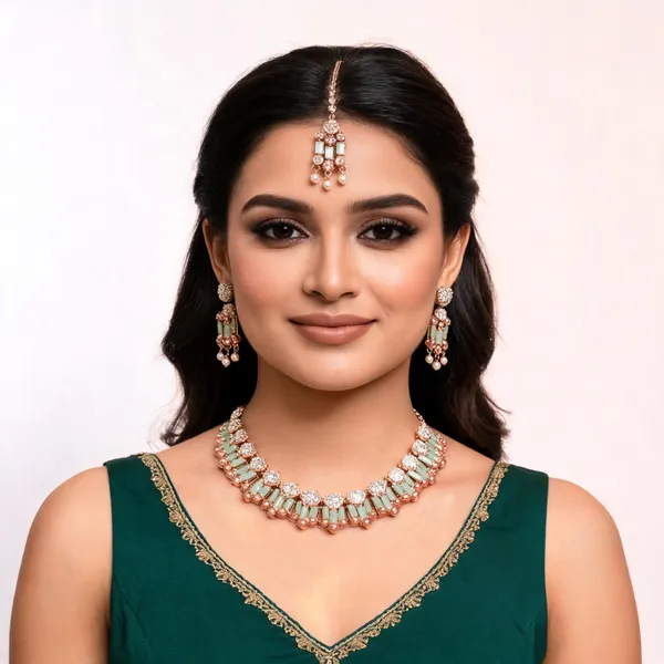 Rose_Gold_Stone_Studded_Bridal_Jewellery_Set_for_Women