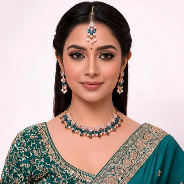 Teal_Gold_Toned_Traditional_Jewellery_Set_for_Women