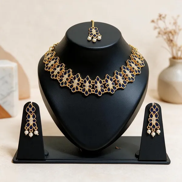 Gold-Tone_Blue_Stone_Jewellery_Set_for_Women