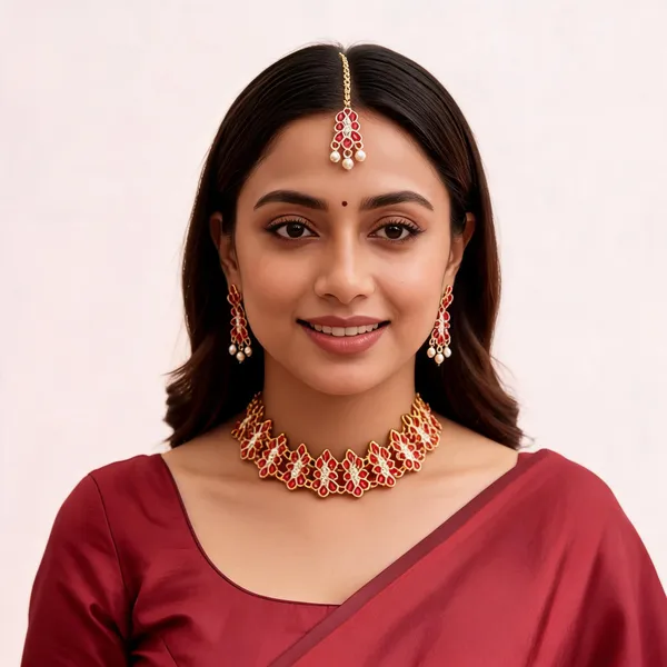 Red_Gold-Tone_Bridal_Jewellery_Set_for_Women
