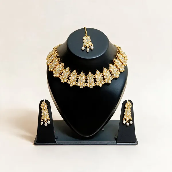 Gold_Tone_Floral_Jewellery_Set_for_Women