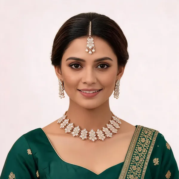 Rose_Gold_Floral_Jewellery_Set_for_Women