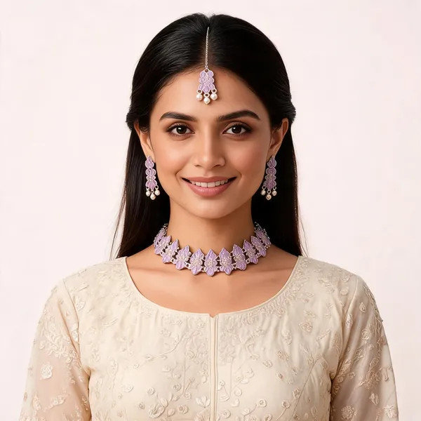 Lavender_Floral_Jewellery_Set_for_Women