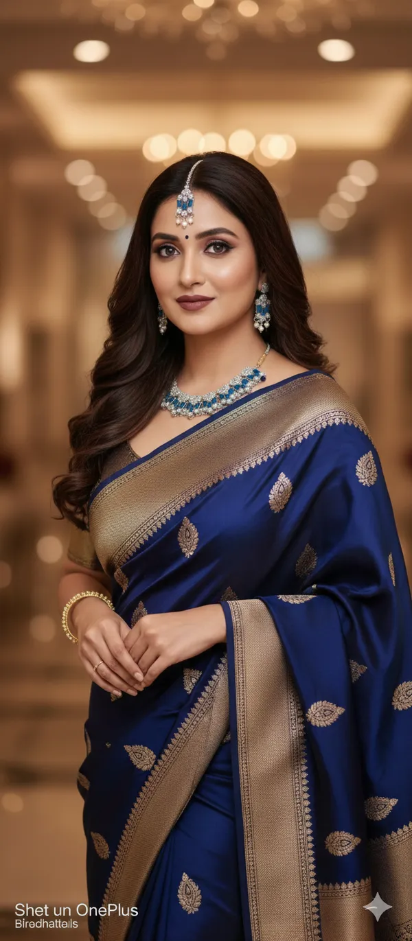 Blue_Traditional_Necklace_Set_With_Maang_Tikka_for_Women