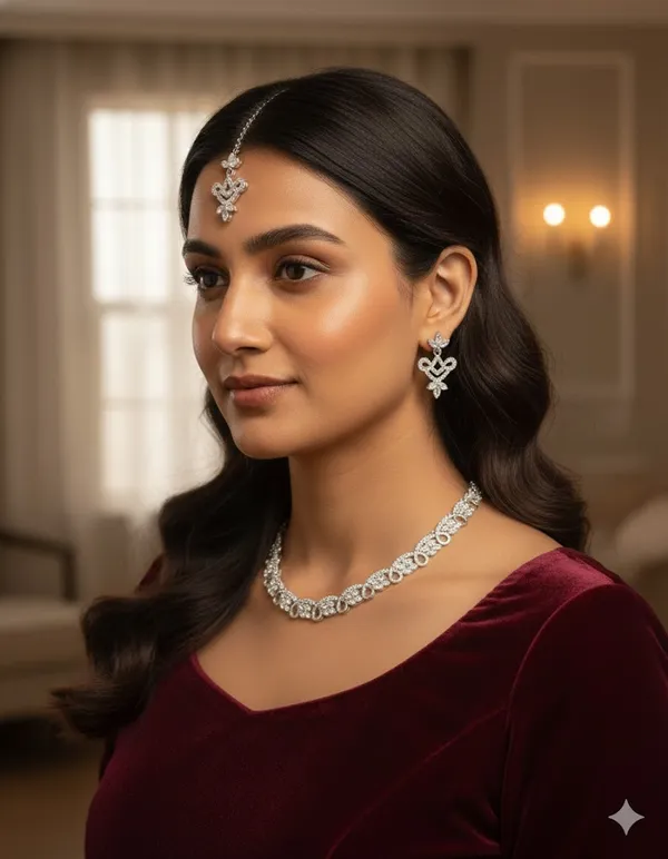 Silver_Tone_Stone_Studded_Jewellery_Set_for_Women