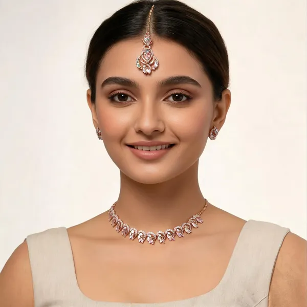 Multicolour_Stone_Necklace_And_Earrings_Set_for_Women