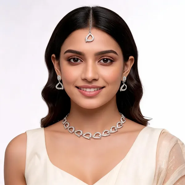 Silver_Tone_Stone_Studded_Jewellery_Set_for_Women