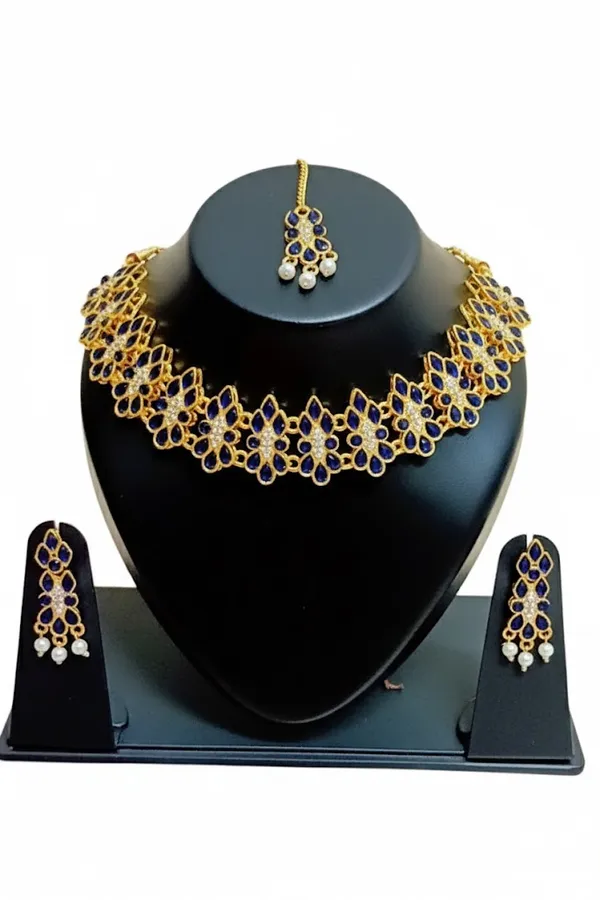 Gold-Tone_Blue_Stone_Jewellery_Set_for_Women