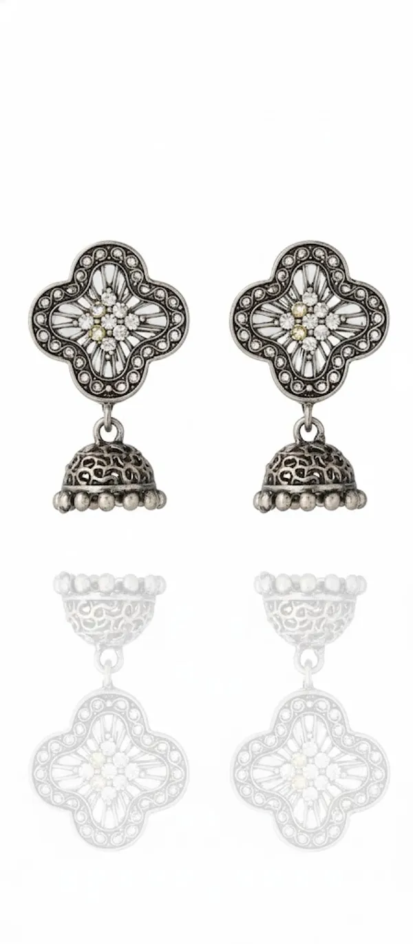 Silver_Oxidised_Floral_Jhumka_Earrings_for_Women