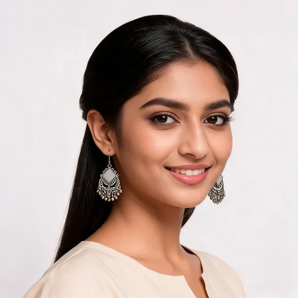Silver_Oxidised_Jhumka_Earrings_for_Women_-_Pack_of_2