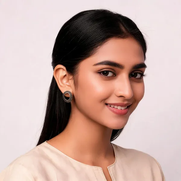 Silver_Oxidised_Hoop_Earrings_for_Women_-_Pack_of_2