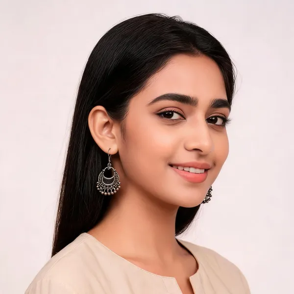 Silver_Tone_Oxidised_Chandbali_Jhumka_Earrings_for_Women_-_Pack_of_2