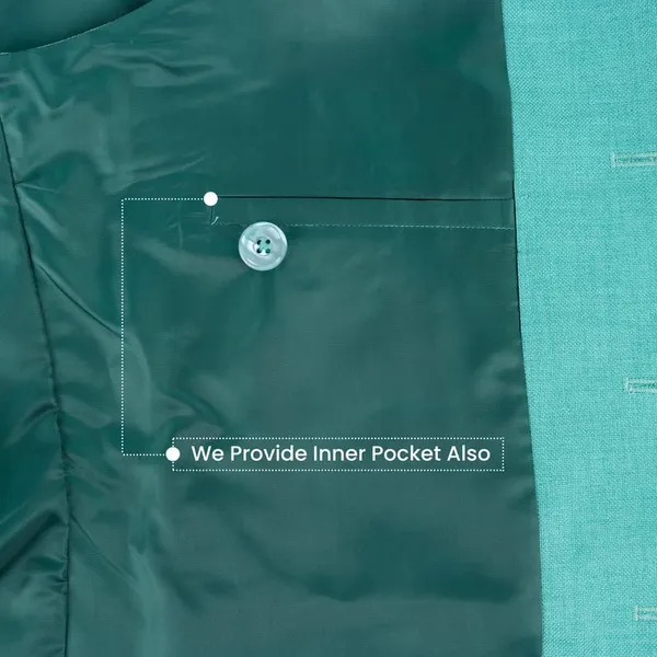 Gracyshade_Men’S_Nehru/Modi_Jacket_(Waistcoat)_Along-With_Inner_Pocket_-_Premium_Jute_Fabric_Lining,_Stylish_Sleeveless_Regular_Fit_Waistcoat_For_Festive,_Casual,_Or_Occasional_-_Sea_Green_-_34