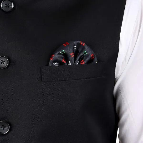 Gracyshade_Men’S_Nehru/Modi_Jacket_(Waistcoat)_Along-With_Inner_Pocket_-_Premium_Cotton_Fabric_With_Polyester_Lining,_Sleeveless_Regular_Fit_For_Festivals_And_Casuals_-_Black_-_34