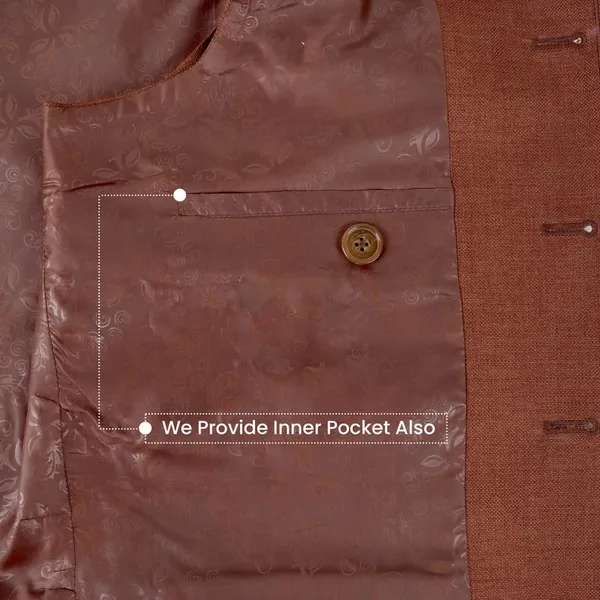 Gracyshade_Men’S_Nehru/Modi_Jacket_(Waistcoat)_Along-With_Inner_Pocket_-_Premium_Jute_Fabric_Lining,_Stylish_Sleeveless_Regular_Fit_Waistcoat_For_Festive,_Casual,_Or_Occasional_-_Dark_Fawn_-_34