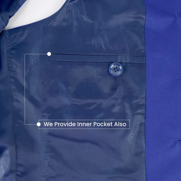 Gracyshade_Men’S_Nehru/Modi_Jacket_(Waistcoat)_Along-With_Inner_Pocket_-_Premium_Cotton_Fabric_With_Polyester_Lining,_Sleeveless_Regular_Fit_For_Festivals_And_Casuals_-_Royal_Blue_-_34