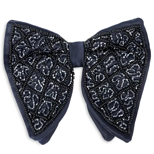 Gracyshade_Butterfly_Men'S_Pre-Tied_Designer_Embroidered_Bow_Tie_With_Adjustable_Length_Stylish_Tuxedo_Accessory_For_Formal_Events,_Weddings,_Parties_And_More_(Urban_Navy_Blue)