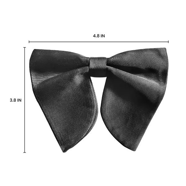 Gracyshade_Butterfly_Men'S_Pre-Tied_Designer_Embroidered_Bow_Tie_With_Adjustable_Length_Stylish_Tuxedo_Accessory_For_Formal_Events,_Weddings,_Parties_And_More_(Plain_Bow_Tie)